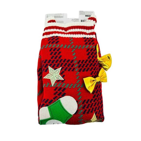 Holiday Time Gift for You Dog Sweater Tacky Ugly Large - Picture 6 of 9